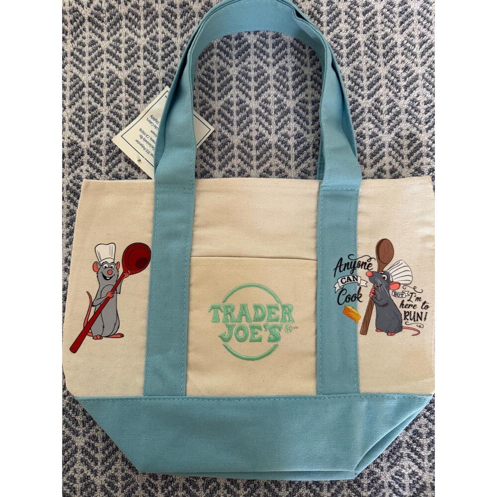 Disney Remy Ratatouille Custom Made Trader Joes Mini Tote